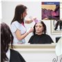 VireEyU Set de 4 Pièces Applicateur d'Huile pour Cheveux avec Brosse de Massage - Bouteille Applicatrice et Brosse de Massage du