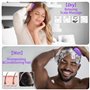 VireEyU Set de 4 Pièces Applicateur d'Huile pour Cheveux avec Brosse de Massage - Bouteille Applicatrice et Brosse de Massage du