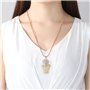 Collier de basket-ball avec pendentif en forme de panier de basket-ball pour les joueurs de basket-ball, Zinc