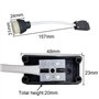 JaneYi (6 Pièces) GU10 Support de Lampe Base en céramique Et Bornier/Pont Avec Câble et Manchon Isolant - Douille D'ampoule Conn