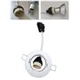 JaneYi (6 Pièces) GU10 Support de Lampe Base en céramique Et Bornier/Pont Avec Câble et Manchon Isolant - Douille D'ampoule Conn