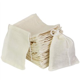 PERFETSELL Lot de 50 Petits Sacs Réutilisables en Maille pour Cuisine