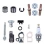 AUMEL Kit d'écrous de goujon de barre de tendeur de tendeur de chaîne Pour tronçonneuse Stihl 066 MS660 MS 660 Remplacer 1138 66