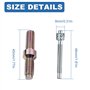 AUMEL Kit d'écrous de goujon de barre de tendeur de tendeur de chaîne Pour tronçonneuse Stihl 066 MS660 MS 660 Remplacer 1138 66