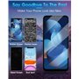 Écran LCD pour Samsung Galaxy A14 5G SM-A146B SM-A146M LCD Écran Digitizer Verre Tactile Assemblée avec Kit d'Outils de Réparati