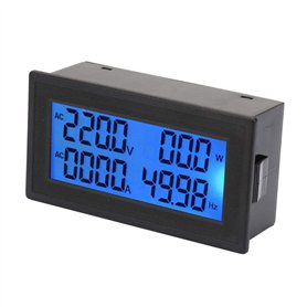 Voltmètre Ampèremètre AC 0~20A 60~500V Affichage numérique Wattmètre Testeur de Fréquence