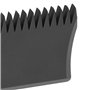Alomejor Peigne de Cire de Surf, Ensemble de 2 Pièces, Racloir pour Nettoyage de Planche avec Bord Dentelé et Droit