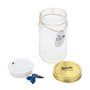 Gearmax® 1 Piece Lamp Romantique Verre Papillon LED Jar/Papillon réservoir Bouteille Valentine Enfants Cadeau Décoration Présent