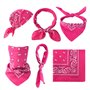 Spydge 12 pièces Bandana 54 * 54cm Foulard Carré Multifonction Foulards Paisley Bandeau pour Hommes et Femmes