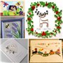 Hyber&Cara Papier quilling kit complet, 19 pcs quilling outils avec 45 couleurs 900 bandes et quilling modele