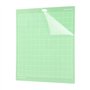 JEUIHAU Lot de 10 Tapis Adhesifs de Découpe de 30,5 x 30,5 cm – Tapis de Découpe Adhésif à Prise Légère avec Racloir, pour Lettr