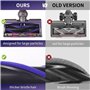 Laymi Brosse aspirateur pour Dyson V7 V8 V10 V11 V15 avec lumières LED pour tapis et sols durs Roues plus lisses Rouleau turbo-b