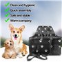 Gvolatee Siège Auto pour Chien, Transport Chien Voiture avec Ceinture de Sécurité Siege Auto Chien avec Tige de Support de Nivel