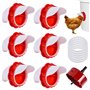 BYZESTY Mangeoire Poules 6 Ports