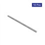 sourcing map Tige Filetée M3x100mm 0,5mm pas acier inoxydable 304 tiges filetées entièrement 10pcs