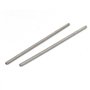 sourcing map Tige Filetée M4x120mm Acier inox 304 tige entièrement filetée 10pcs goujon