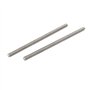 sourcing map Tige Filetée M5x120mm Acier inoxydable 304 entièrement filetée tige goujons 10pcs