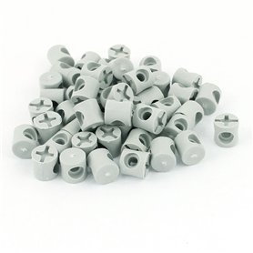 sourcing map 10mm x 10mm 4mm Trou écrou connecteur Marteau Meubles Baril 50pcs gris sourcing map 10mm x 10mm 4mm Trou écrou connecteur Marteau Meubles Baril 50pcs gris