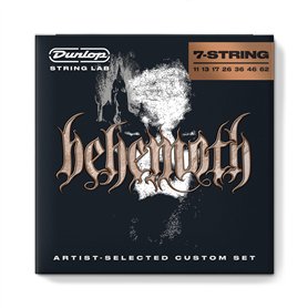 JIM DUNLOP Cordes pour guitare éléctrique Behemoth Signature 11-62 7 strings