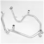 Fayedenicy Protection latérale de réservoir de Moto en Acier Inoxydable, Extension de Pare-Choc autoroute, Accessoire de Protect