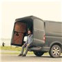 JUTTAUTO T5 Auvent de porte arrière de grange en tissu Oxford 210D robuste grande taille imperméable protection solaire pour tra