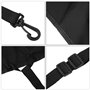 JUTTAUTO T5 Auvent de porte arrière de grange en tissu Oxford 210D robuste grande taille imperméable protection solaire pour tra