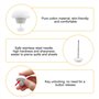 iCovalescent 20 Pcs Pince Couette, Lot de Supports de Couette avec Boîte de Rangement, Clips de Fixation Champignons Épingles à 