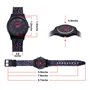 Montre d'enfant Zeiger Montre pour Fille Garcon Mouvement Quartz Analog Montre pour fille Montre pour Garcon Bande Silicone Mult