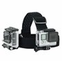 CamKix Ensemble de Fixation pour tête et Sac à Dos Compatible avec GoPro Hero/Osmo Action- 1 Fixation Frontale, 1 Clip pour Chap