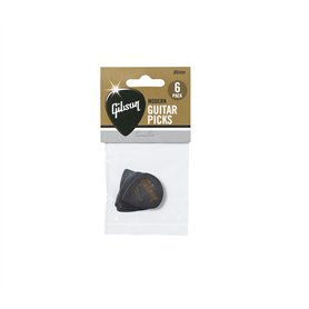 GIBSON ACCESSORIES Médiators Modern Picks - Pack de 6, 0,88mm, Noir (APRM6-88) GIBSON ACCESSORIES Médiators Modern Picks - Pack de 6