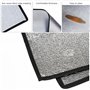HJYDGJ Tapis de Camping en Film d'Aluminium - Ultra Léger, Pliable, Isolation Thermique - Couverture Isolante pour Tente 200 × 2