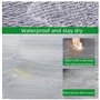 HJYDGJ Tapis de Camping en Film d'Aluminium - Ultra Léger, Pliable, Isolation Thermique - Couverture Isolante pour Tente 200 × 2