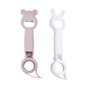 Dryxog 2 pièces Kit Décapsuleur Easy Jar Ouvre-Bocaux Multifonctions 4 en 1 Ouvre-Boîte Manuel Décapsuleur Bouteille Bière Tire-