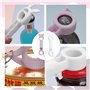Dryxog 2 pièces Kit Décapsuleur Easy Jar Ouvre-Bocaux Multifonctions 4 en 1 Ouvre-Boîte Manuel Décapsuleur Bouteille Bière Tire-