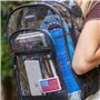 ZYEKIU Étanche l'eau la Poussière Pencil Case, Peut S'étirer Silicone Trousse Stylo, Papeterie Trousse Scolaire en Silicone, Fou