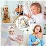ZYEKIU Casque Enfant Casque Bebe Antichoc Protection Protege Tete Bebe Chute Sécurité 360°Anti Choc pour Bébés Infantile Tête de