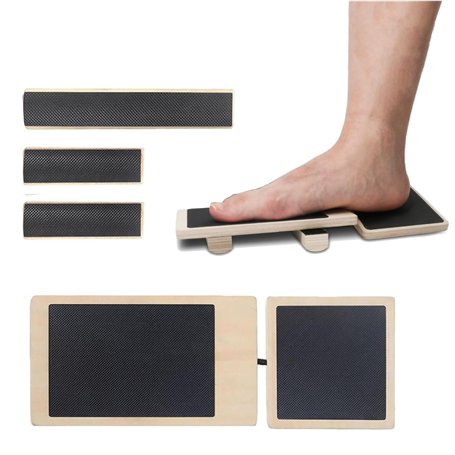 ZYEKIU Planche Equilibre Balance Board Entraîneurs D'équilibre Planche D'équilibre à Une Jambe Balance Proprioception Cheville p