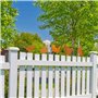 ZYEKIU 5 Pièces Oiseaux Decoratifs Decoration Jardin Exterieur Deco Exterieur Patine Rouille Naturelle Déco Jardin Métal Rouillé