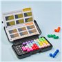 ZYEKIU IQ Puzzler Pro Smart Game Casse Tcete Casse Tete Enfant avec 120 Types de Défis, Jeux de Voyage et de Poche, Intéressant,