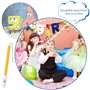 ZYEKIU 4 Pièce Sifflet à Glissière en Plastique avec Barres Coulissantes, Slide Whistle Instrument pour Garçons Et Filles Pratiq