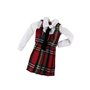 Lance Home® 5 Ensemble Vêtements d'automne Robes + Pantalon Chaussures Sac De Mode Chapeau Manches Longues Manteau pour 11,5" Po