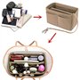 Felt Organisateur de Sacs à Main, 2 en 1 Insert de Sac Rangement Intérieur Feutre Organisateur de Sac à main Trousse à Cosmétiqu