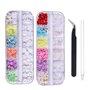 2 Boîtes 3D Fleur Nail Art