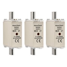Heschen NH Fuse Link NH000 63A gG