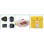 ZCOINS Lot de 4 protège-slips réutilisables pour femme serviette hygiénique lavable Petit format 18 cm