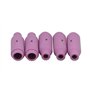 RIVERWELD Buse en alumine et cuves céramiques pour soudure TIG Buses 10N50, 4# avec orifice de 6,5mm - Pour chalumeau de soudure