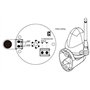 MondialPro®Clignotant automatisme universel multi tension 12V, 24V ou 220V avec antenne