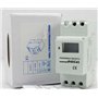 MONDIALPRO Programmateur horaire hebdomadaire 230 V AC avec Notice en français, Blanc