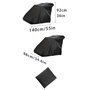 Housse Universelle pour remorque pour Chien