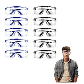 10 pièces Lunettes de protection de travail